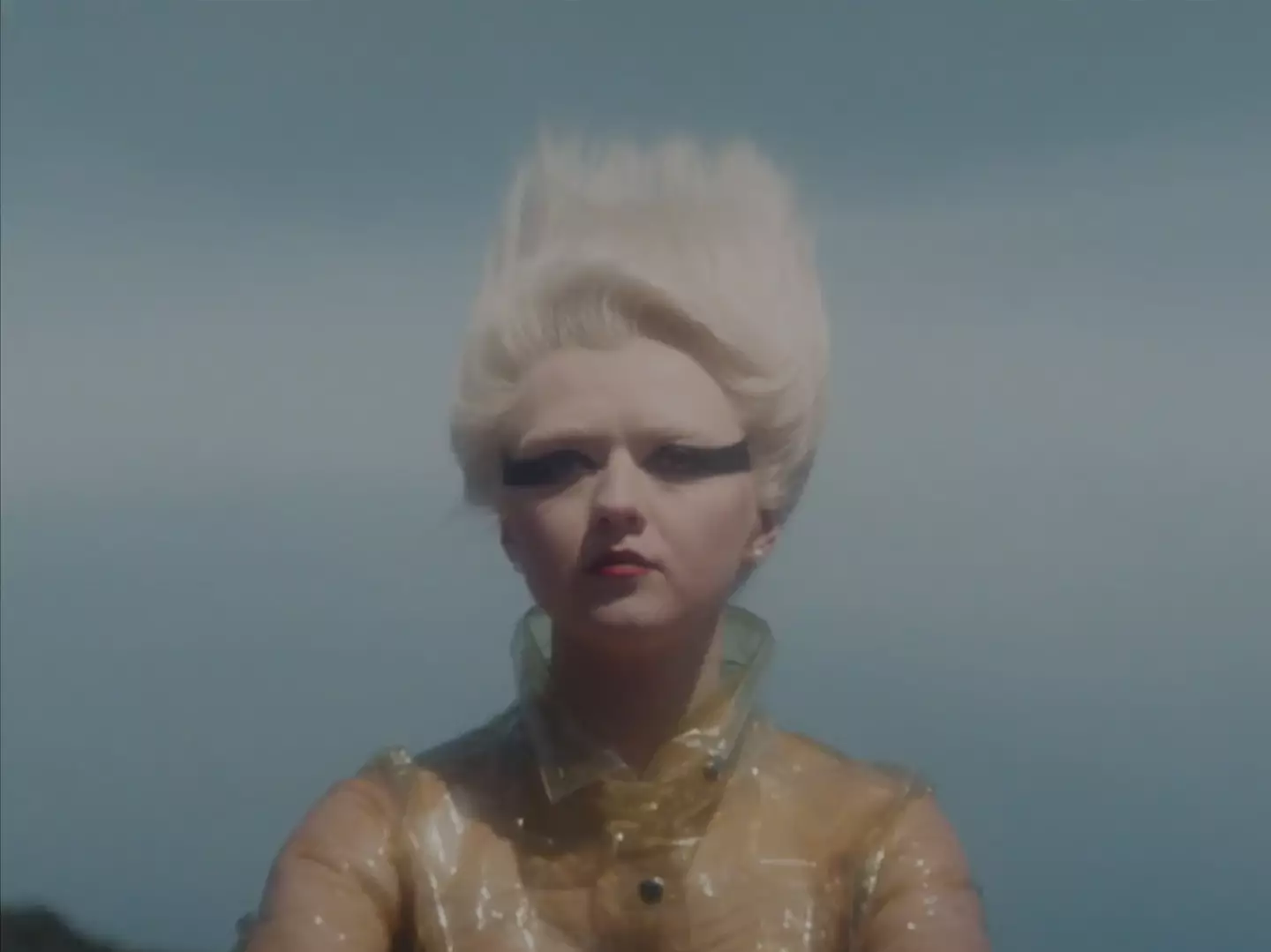 Maisie Williams has described how it felt filming the bike scene.