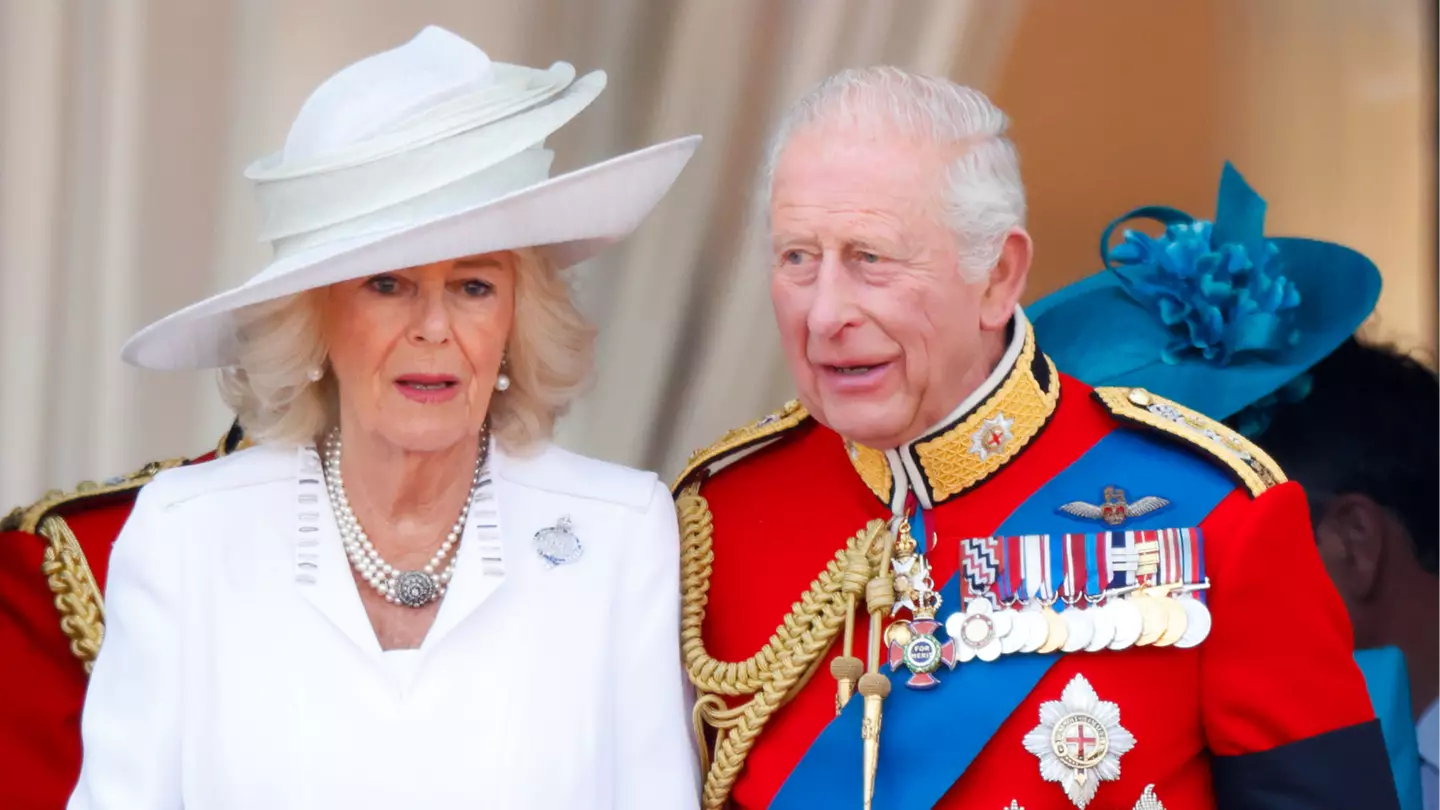 Lip reader claims King Charles made brutal 'dig' about Prince Harry to Queen Camilla during Trooping the Colour