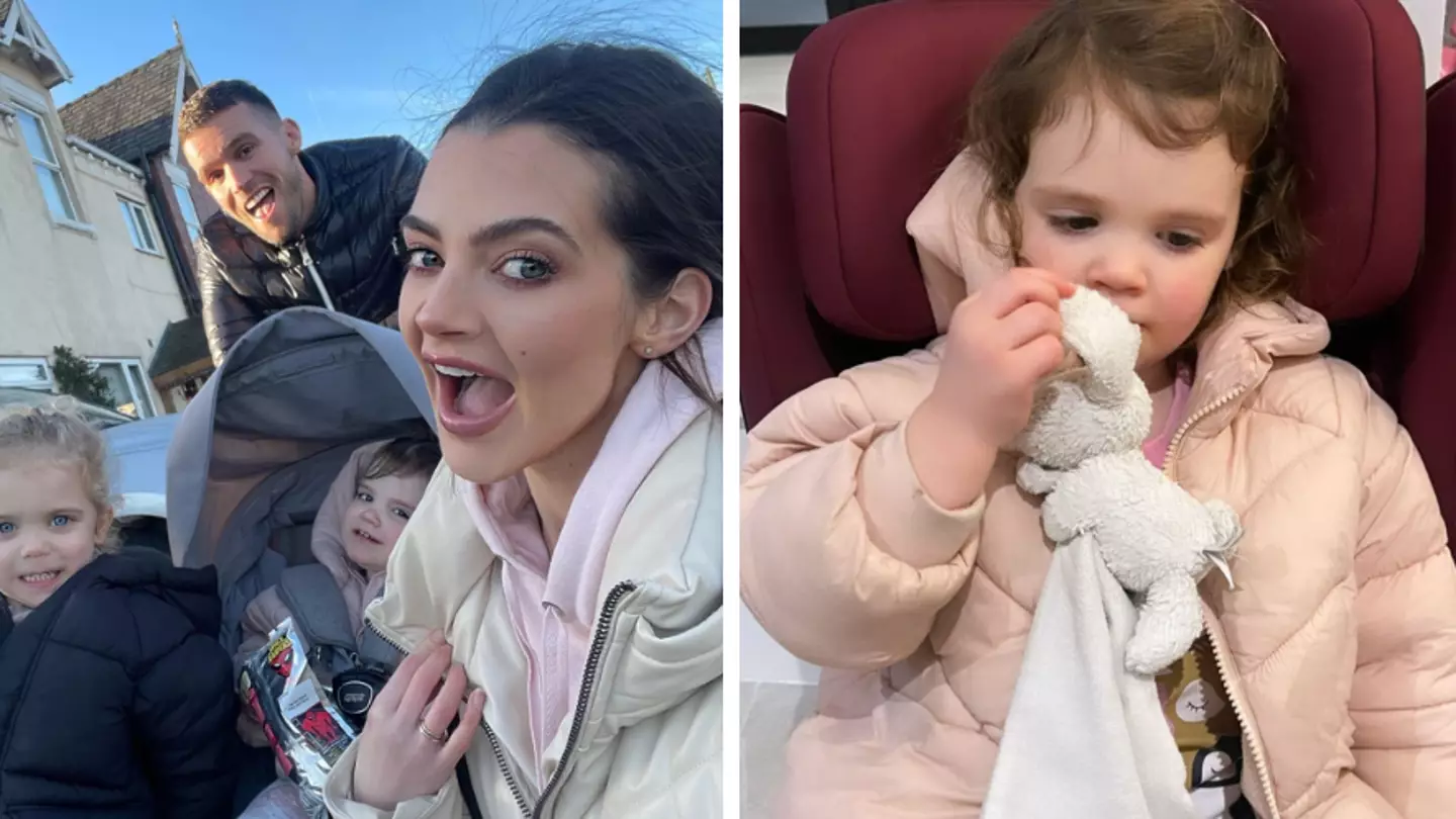 Gaz Beadle’s wife hits back after being mum-shamed for putting child in ‘wrong’ car seat