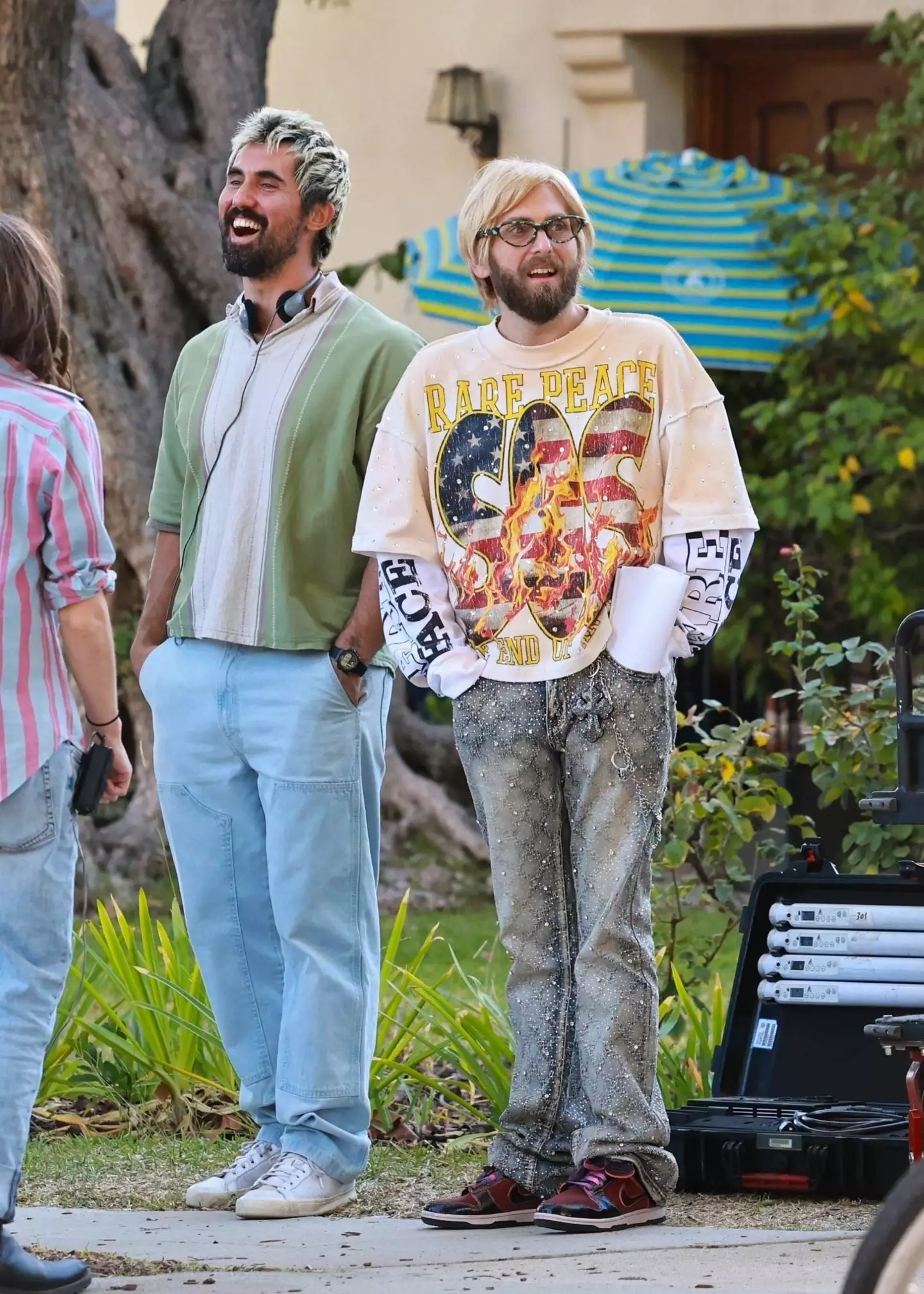 Jonah Hill has been spotting again filming for his new movie in LA (Backgrid)