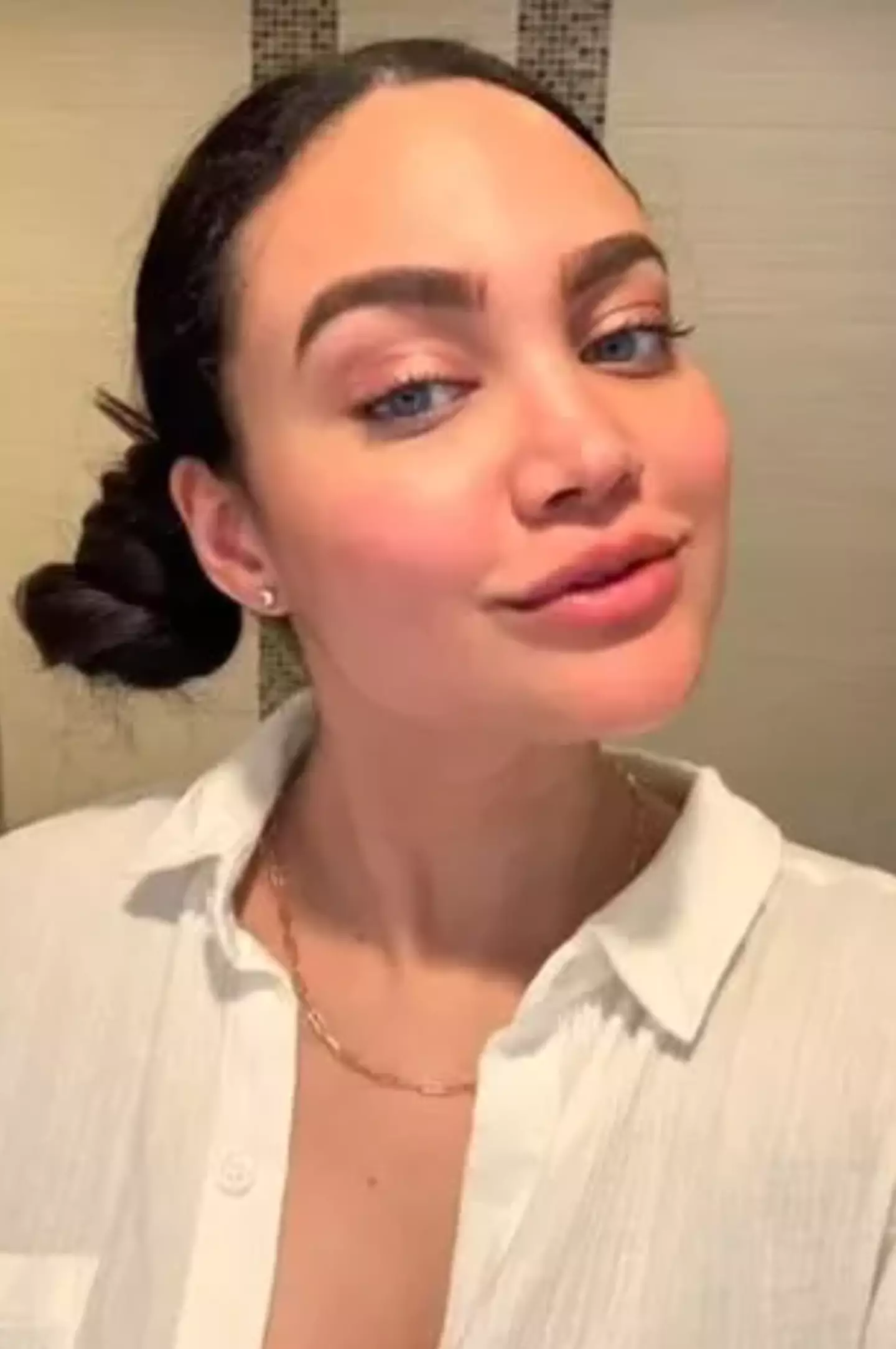 Banks' dog was found at her property (TikTok/@ohheychanel)