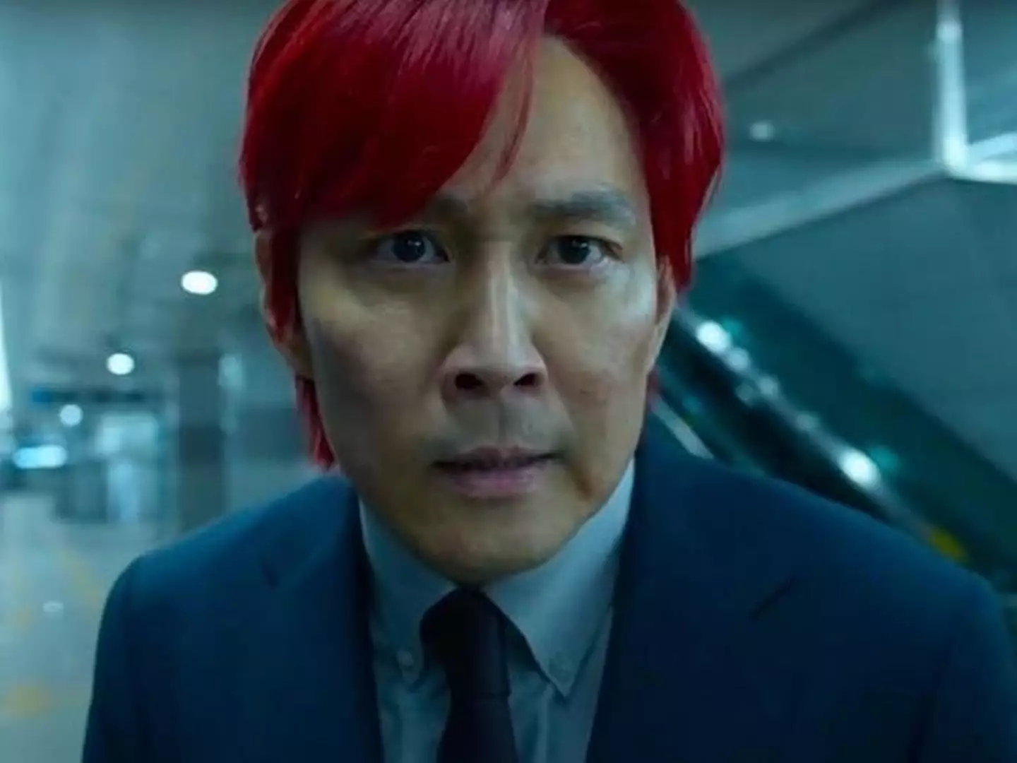 The red hair is more symbolic, the director has argued (