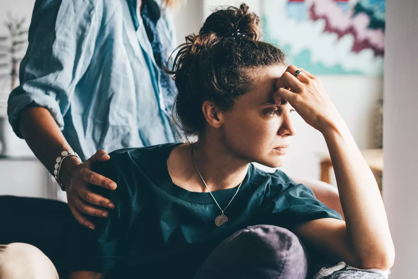 The expert suggests approaching your partner 'from a perspective of understanding' rather than judgement. (Maria Korneeva / Getty Images)