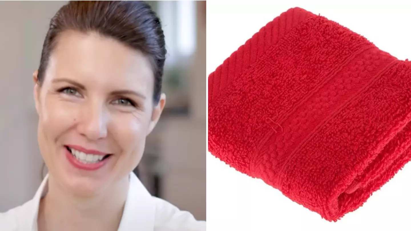 Nurse explains why you should always keep red face cloth in first aid kit