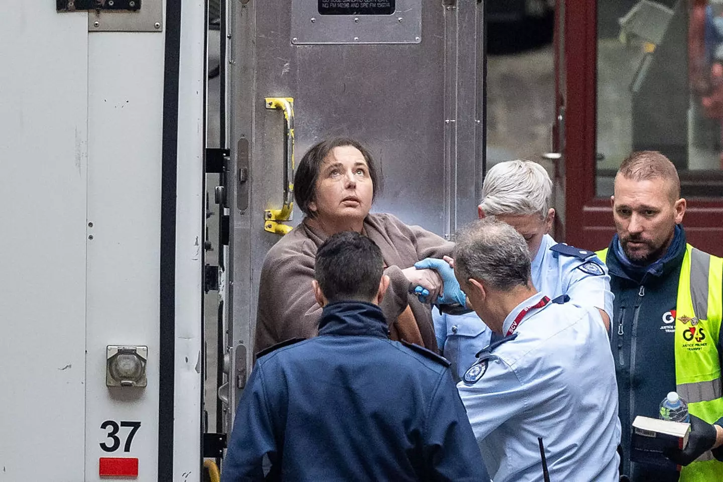 Erin Patterson was sentenced today at the Victoria state Supreme Court (Pool/Getty Images)