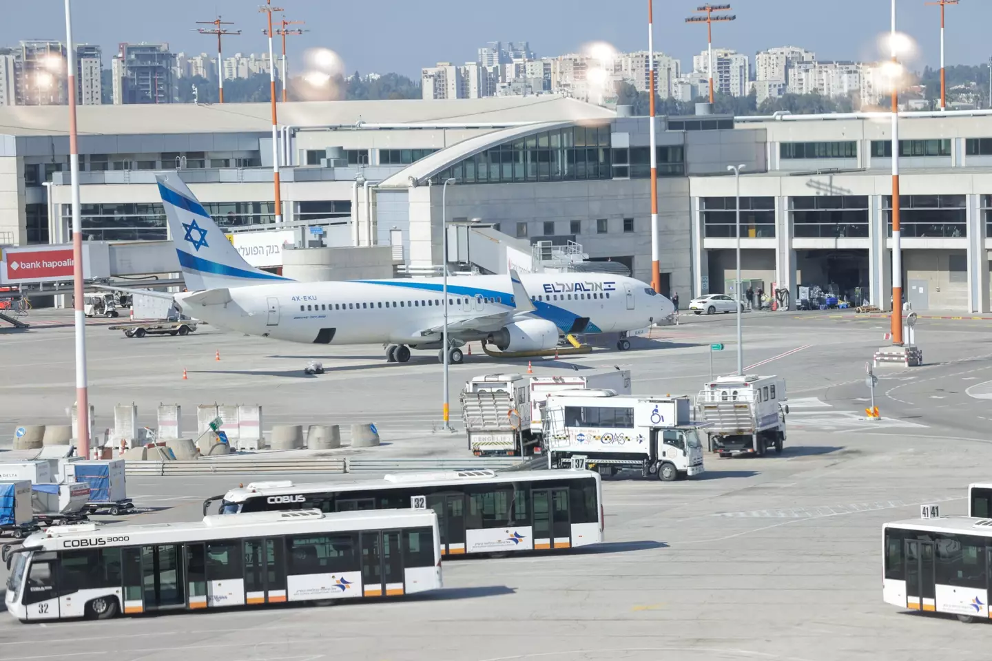 The baby was abandoned at Terminal 1 of Ben Gurion Airport.