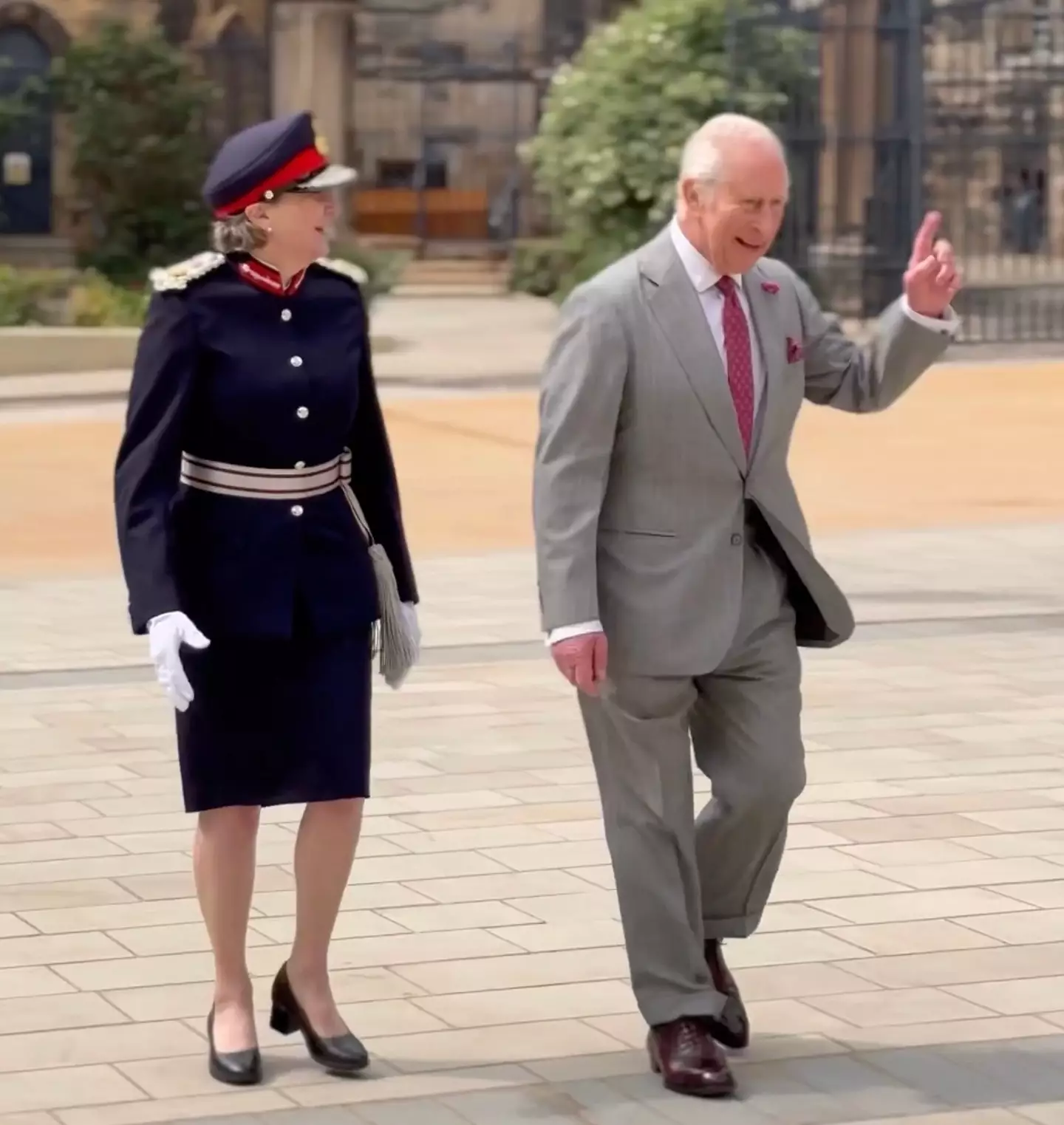 The King has a number of official titles (X/@RoyalFamily)