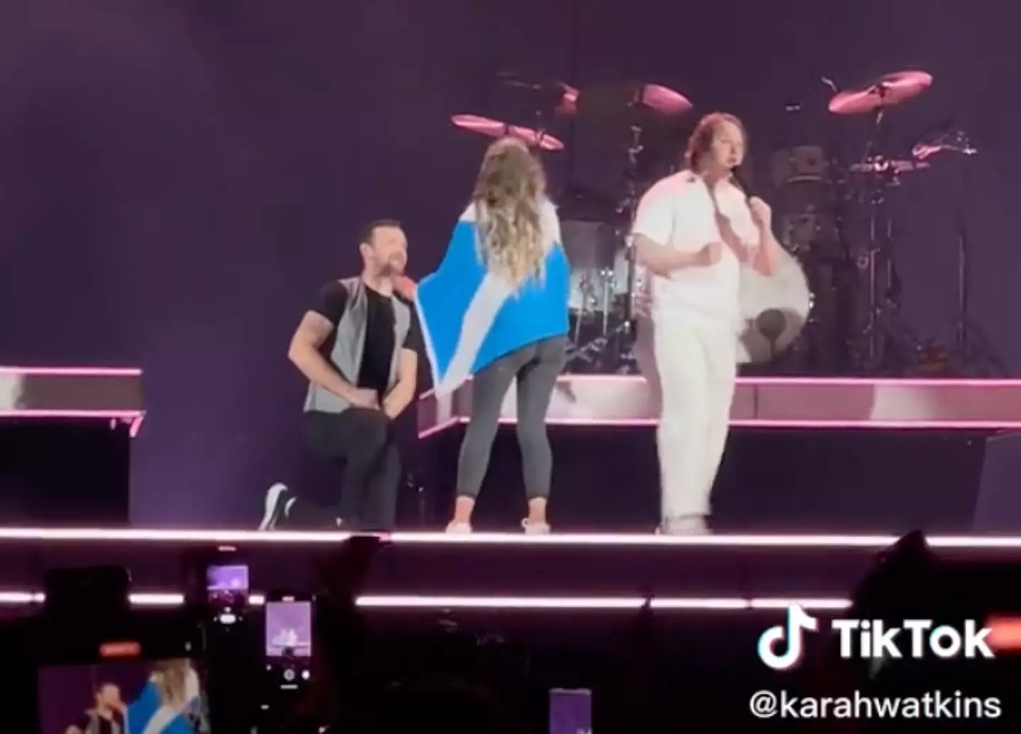 TikTokers have flooded to the post to congratulate the couple.