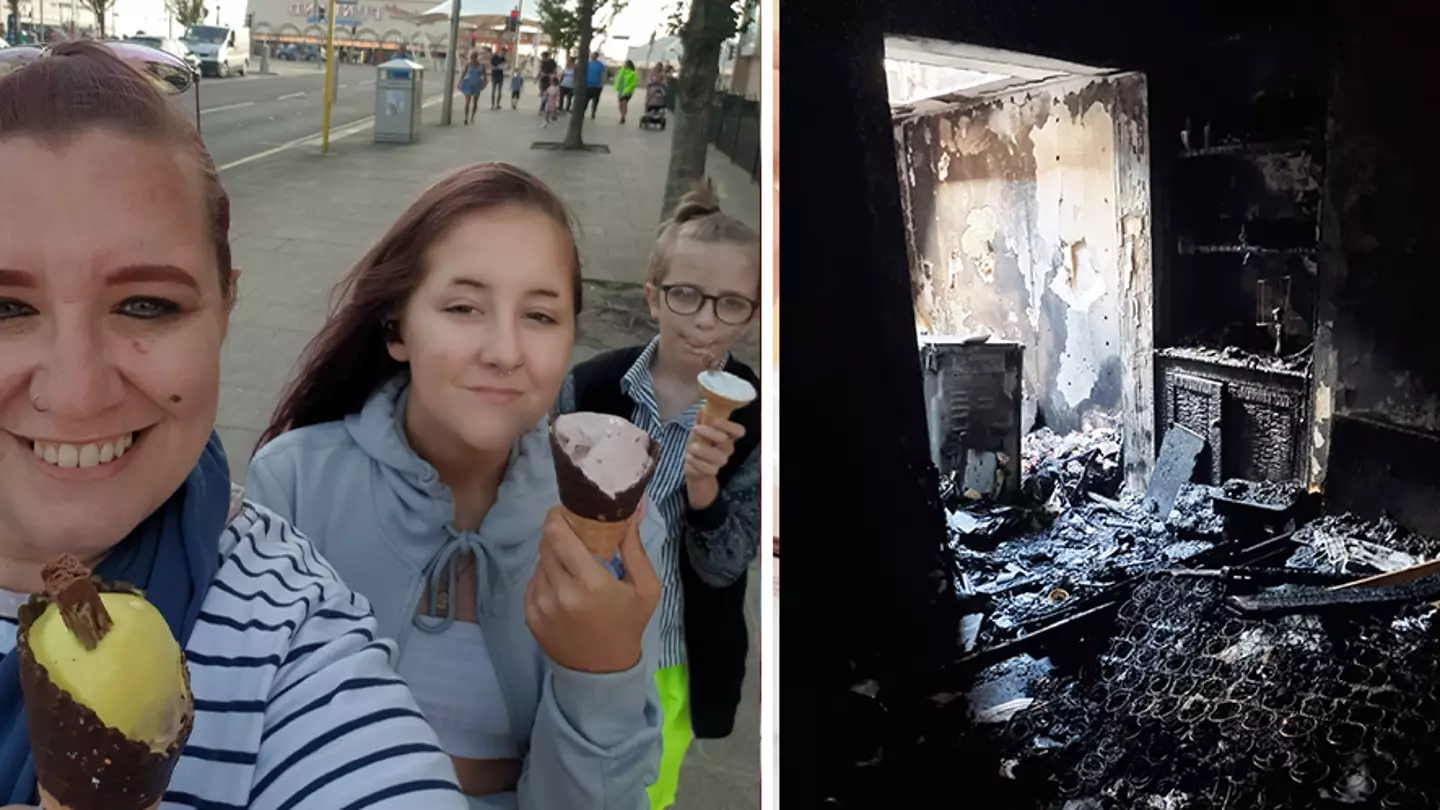 Mum's stark warning after £13 candle almost killed her family and destroyed home