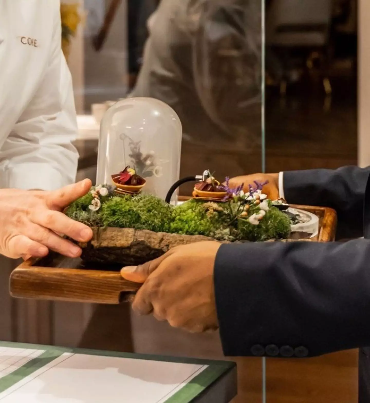 Three Michelin stars translates to an 'exceptional cuisine, worth a special journey'.