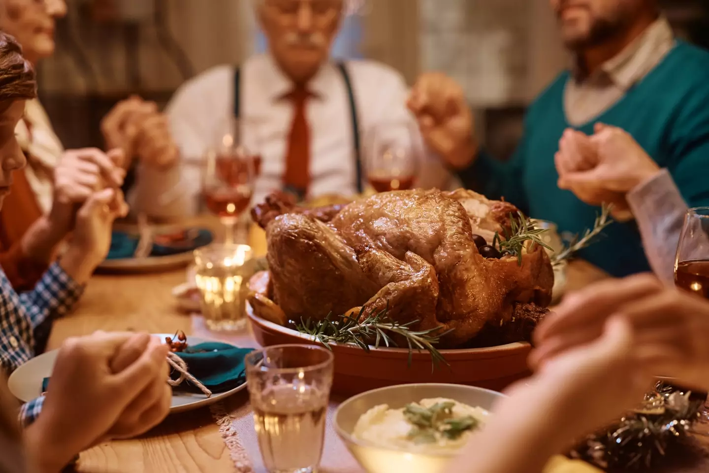 Experts have warned against overindulging on Thanksgiving if you're taking Ozempic (Getty Stock Images)