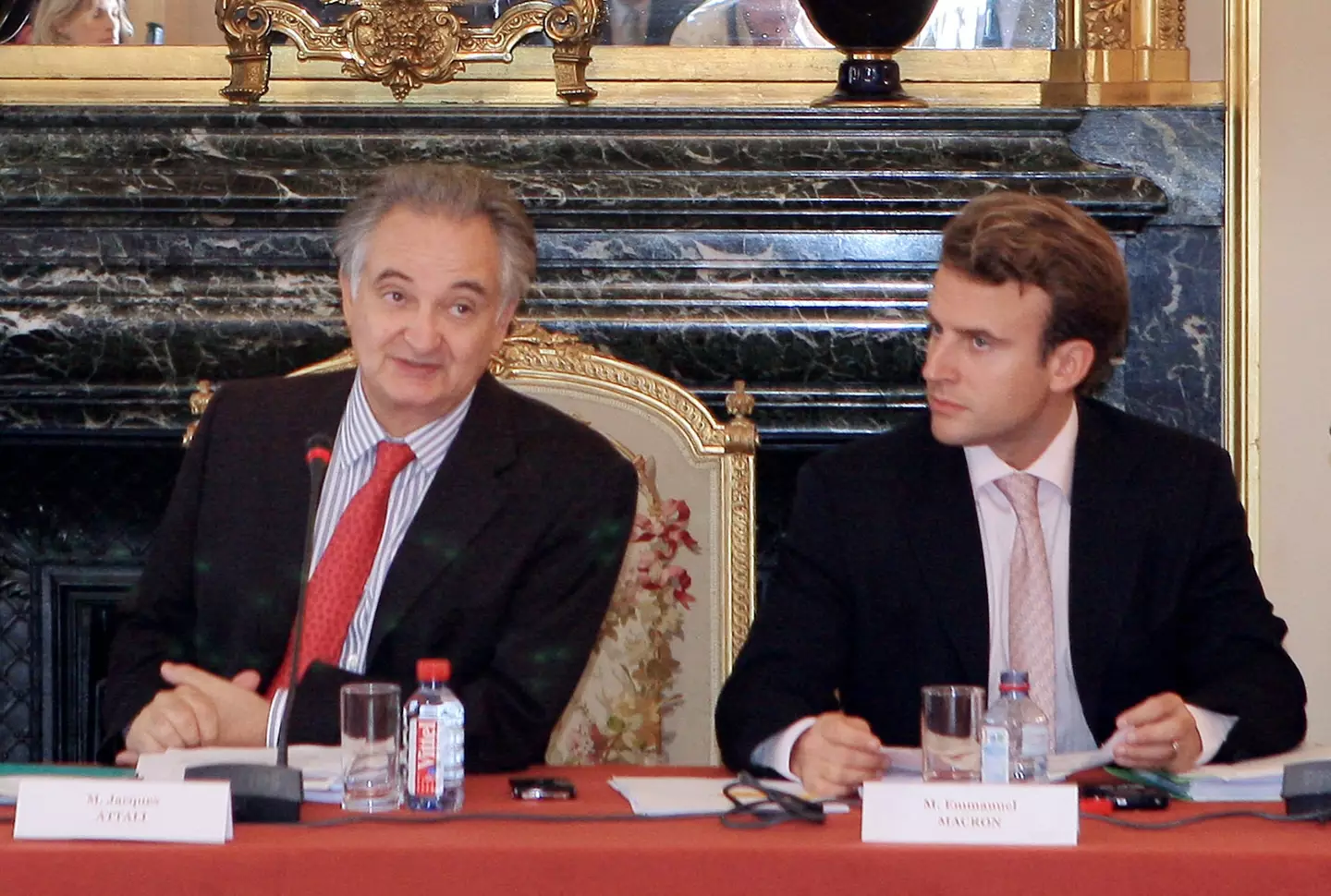 Macron (left) was 29 when he married Brigitte (JACQUES DEMARTHON/AFP via Getty Images)