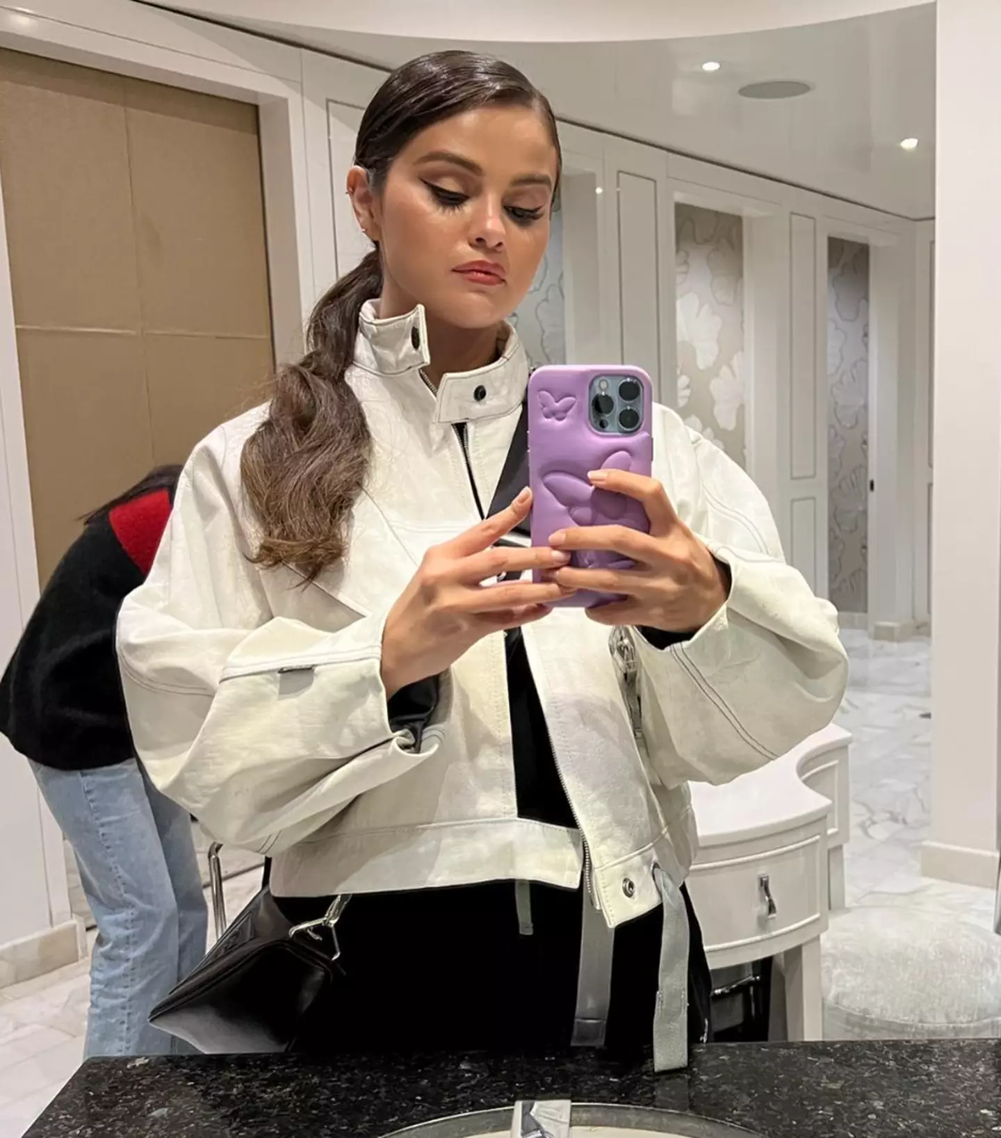 She now has more than 400 million followers on Insta.