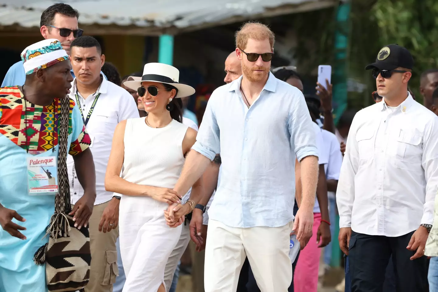 The couple's charity endeavours overseas have come under fire (Vizzor Image/Getty Images)