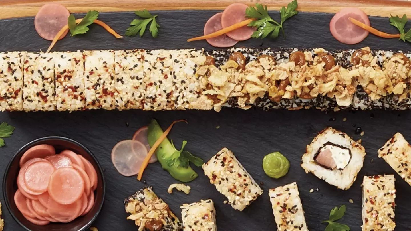 Aldi Is Selling A Foot Long Roll Of Sushi For £2.49