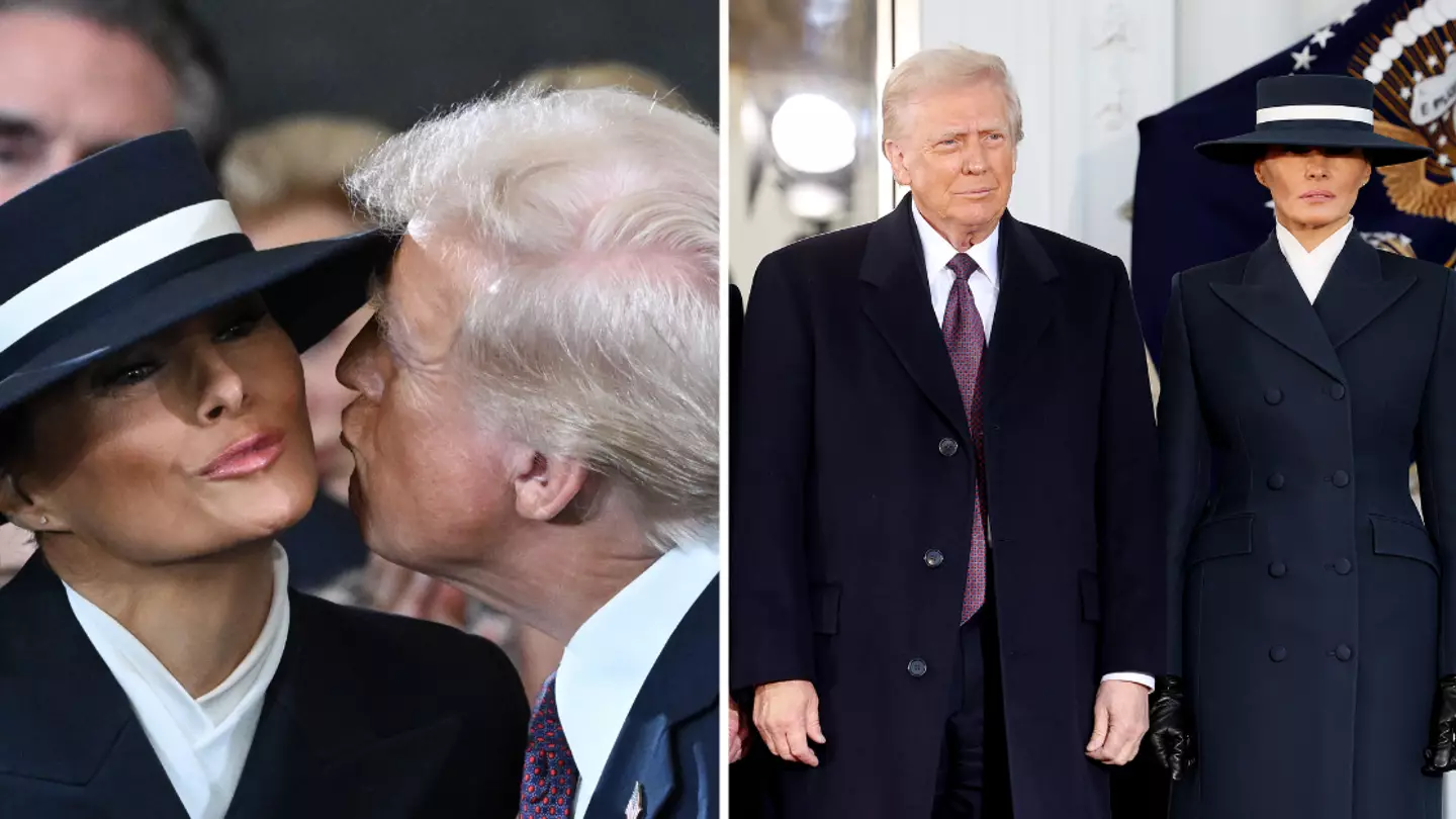 People convinced they know real reason Melania Trump wore unique hat at husband’s inauguration