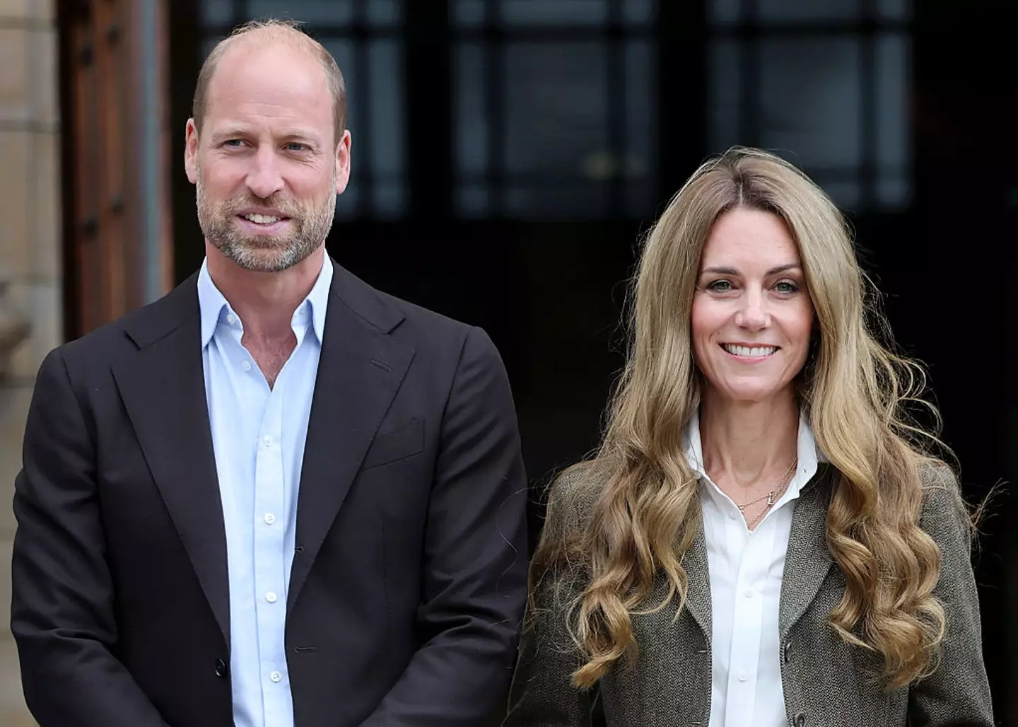 Kate Middleton gave royal fans a glimpse of her new blonde hair during a London visit yesterday (4 September) (Chris Jackson / Staff / Getty Images)