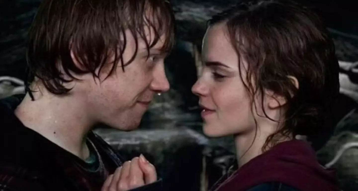 The decision for Ron and Hermione to end up together was due to Rowling's own 'oersonal reasons'. (Warner Bros.)
