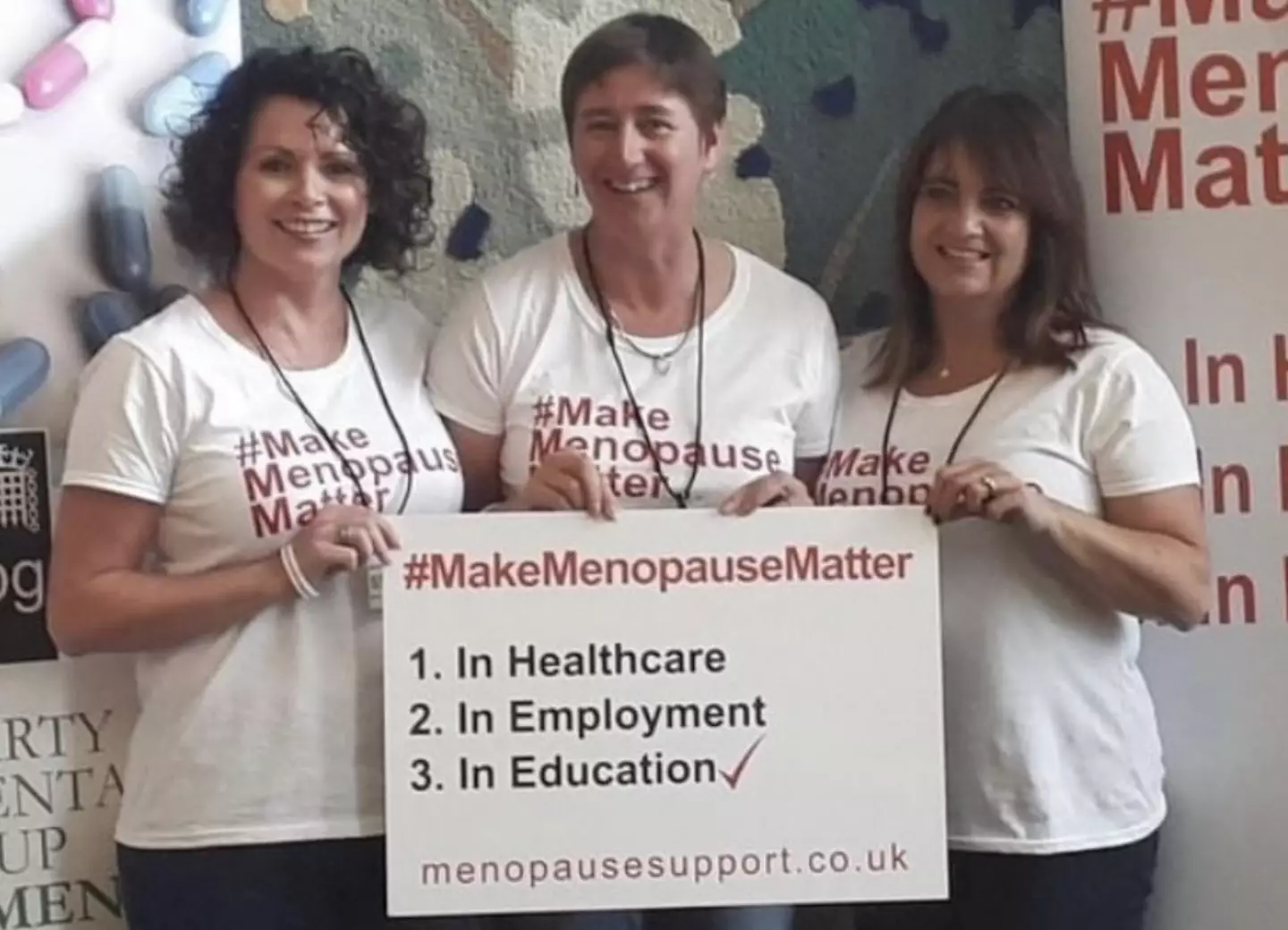 Katie and her colleagues campaign for better support.
