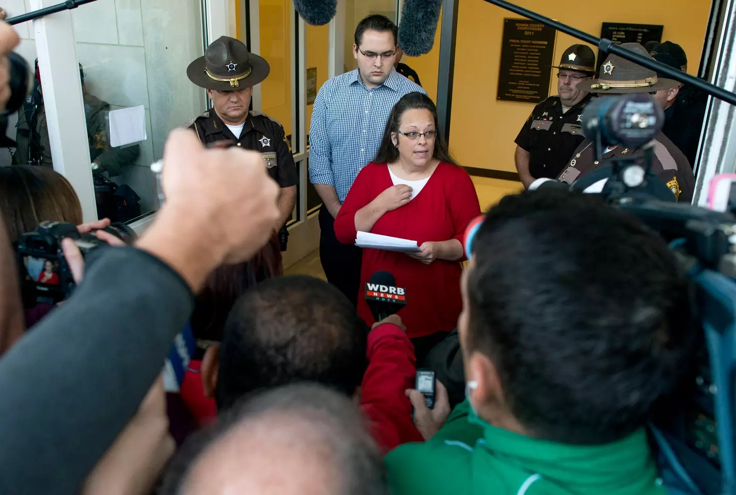 Davis was jailed in 2015 (Ty Wright/Getty Images)