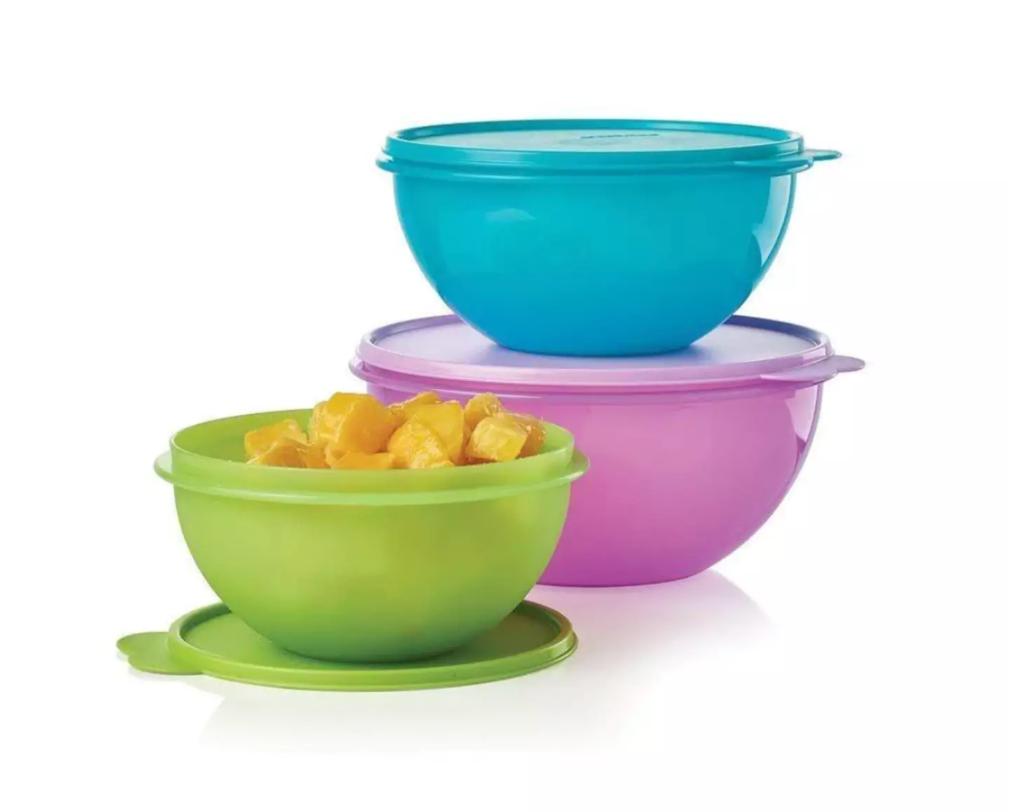 Tupperware sells all kinds of containers.