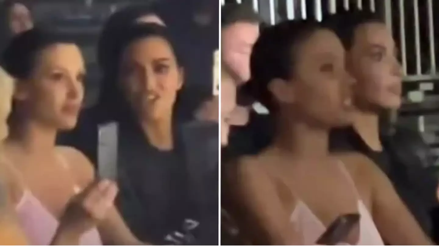 Fans are all saying the same thing after spotting Kim Kardashian and Bianca Censori at Kanye West album party