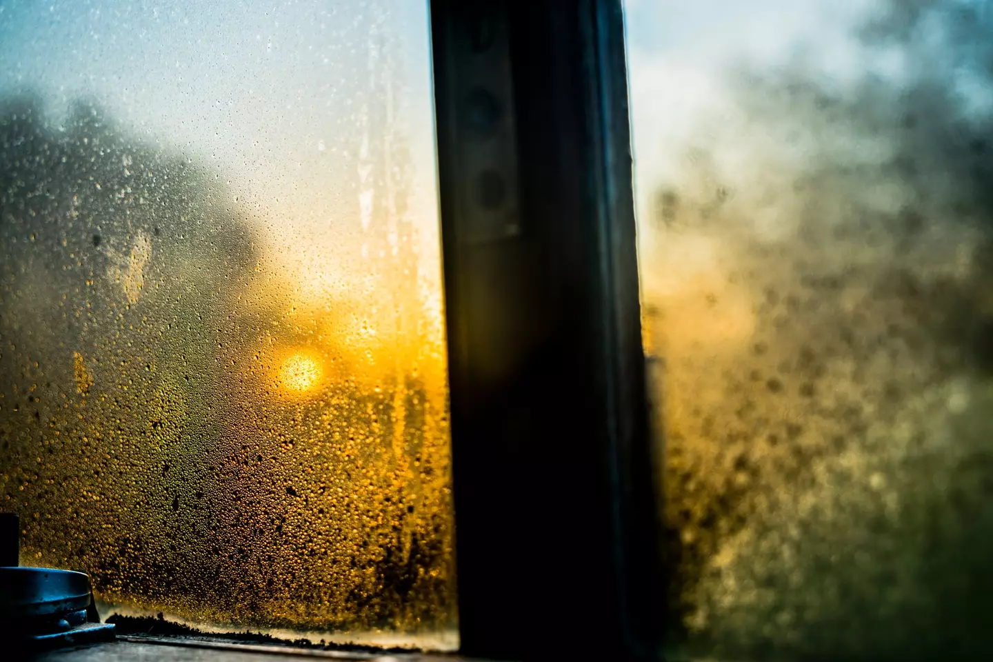 Condensation is often found on bedroom windows in the colder months.