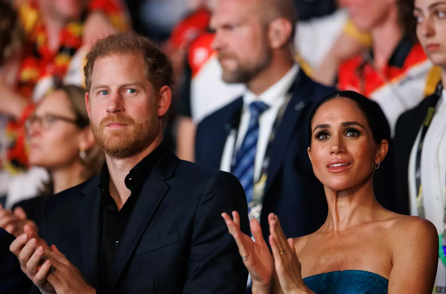 Harry and Meghan have already been discussing when to give their children phones (Joshua Sammer/Getty Images)