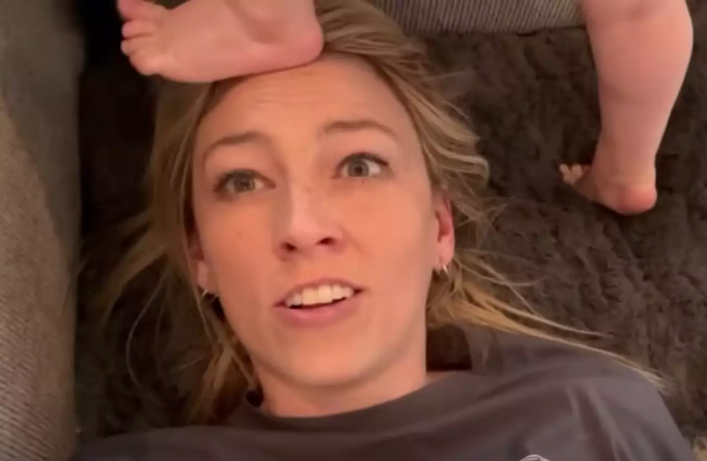 Torrey Scow had no choice but to take her kids with her.