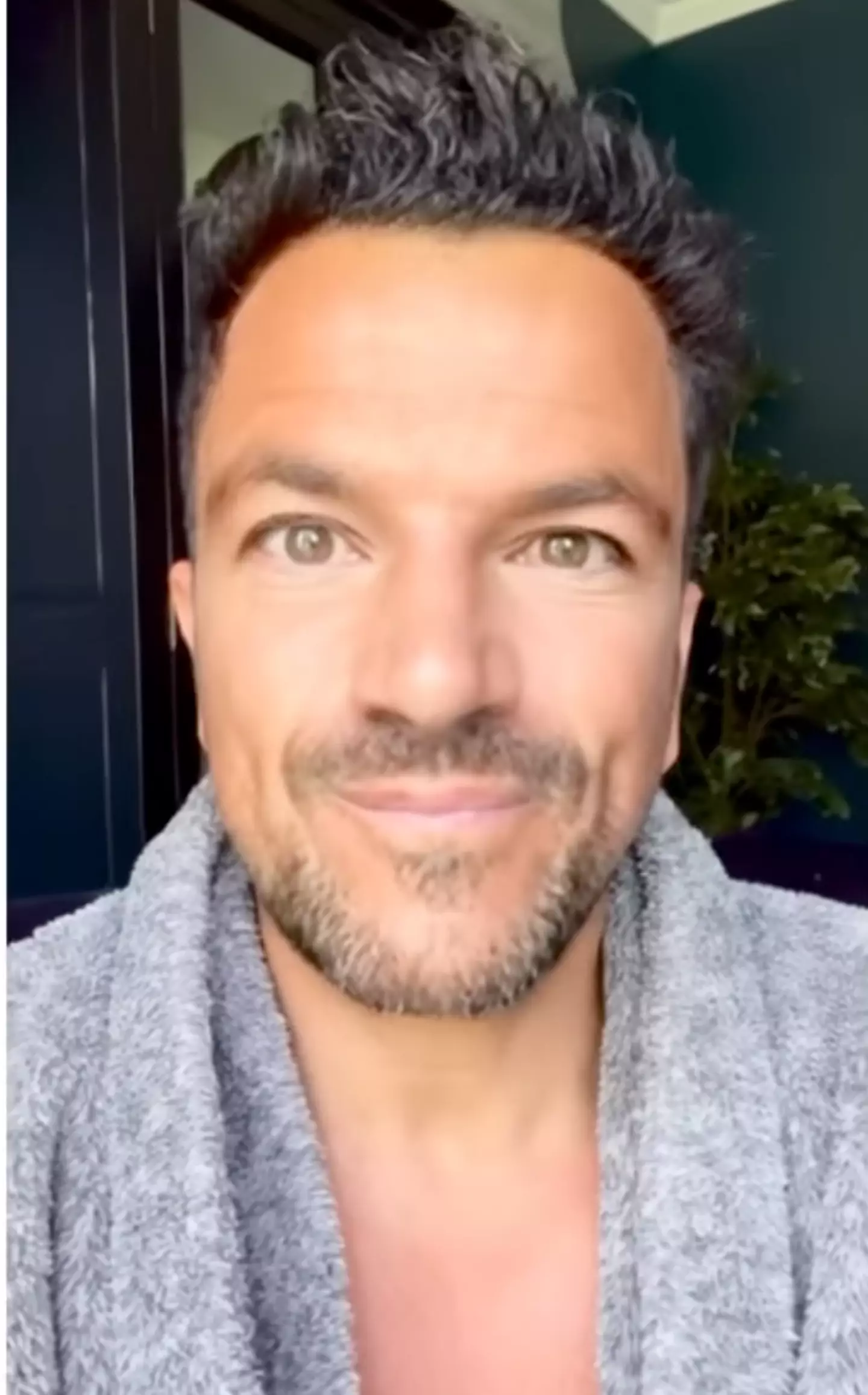 Peter Andre shared a video response.