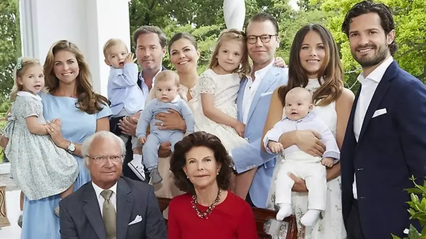 Only two of the Swedish king's grandchildren have kept their titles (Royal Court of Sweden)