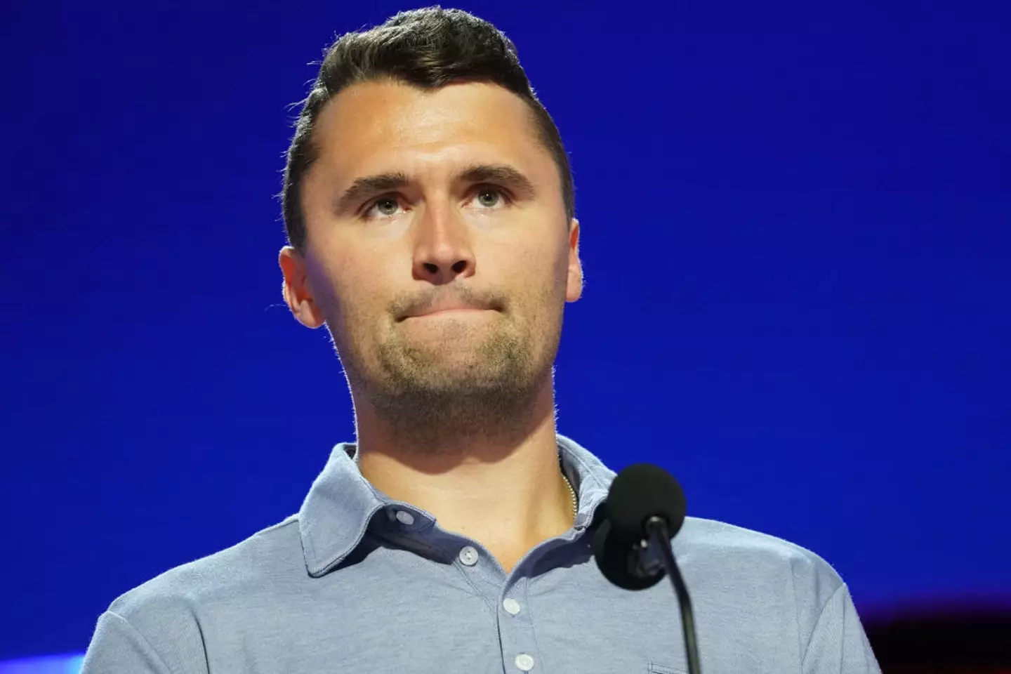 Charlie Kirk was shot and killed when speaking at a Utah Valley University event in September (Andrew Harnik / Staff / Getty Images)