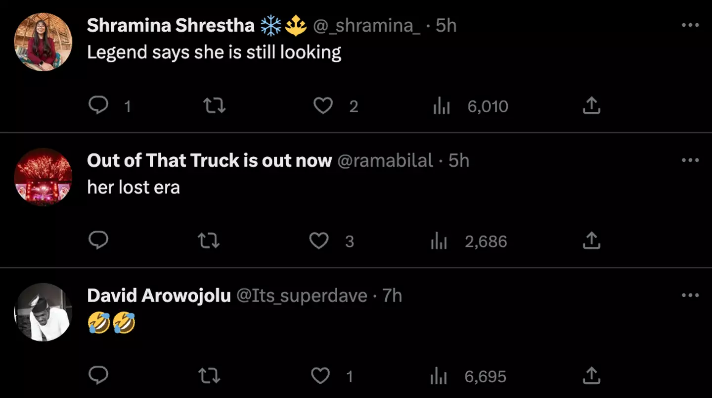 Social media users were left in stitches over the footage.