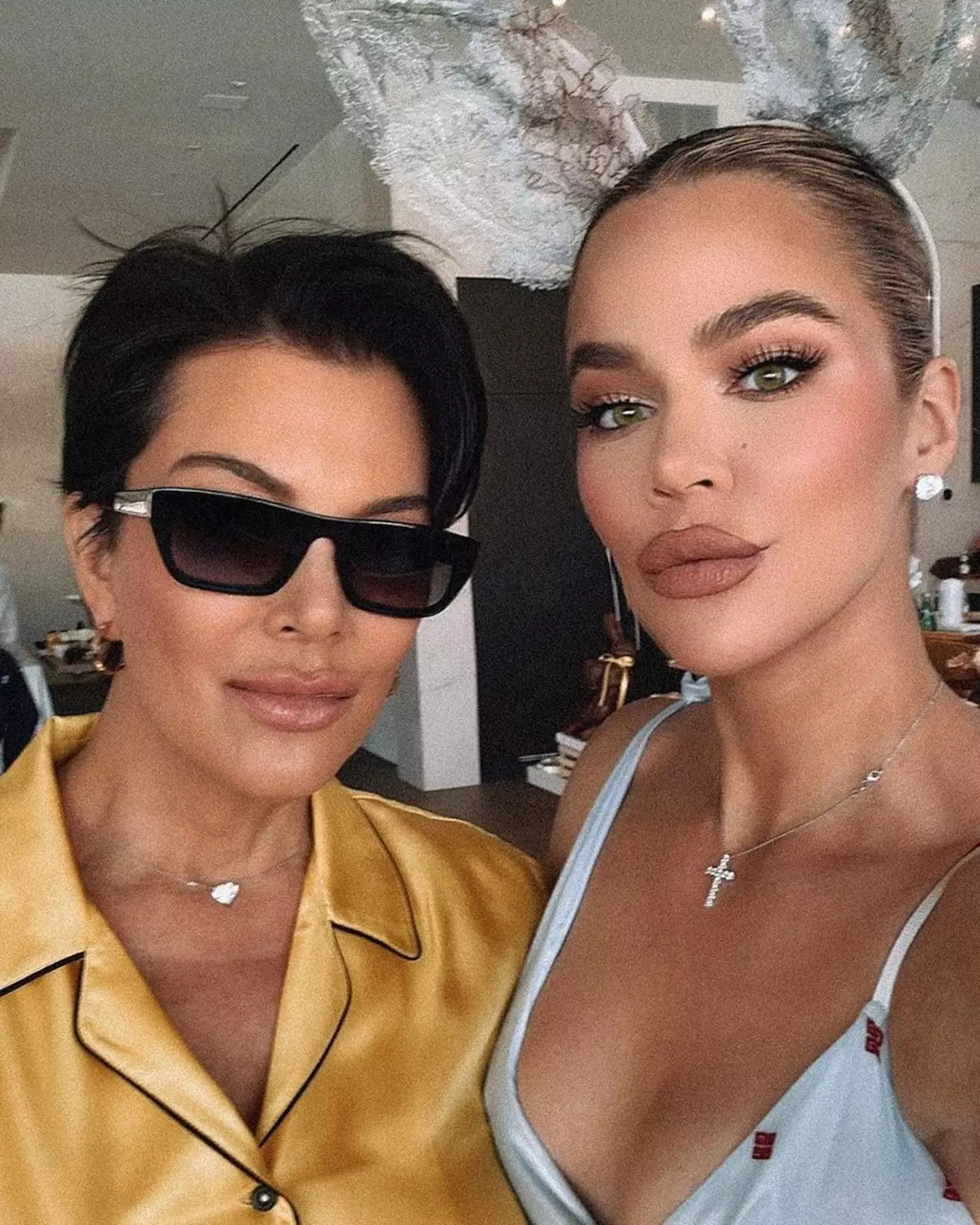 People are still calling Khloé Kardashian out over her edited photos as she shared a couple of recent snaps with her mum Kris Jenner on the 'gram.