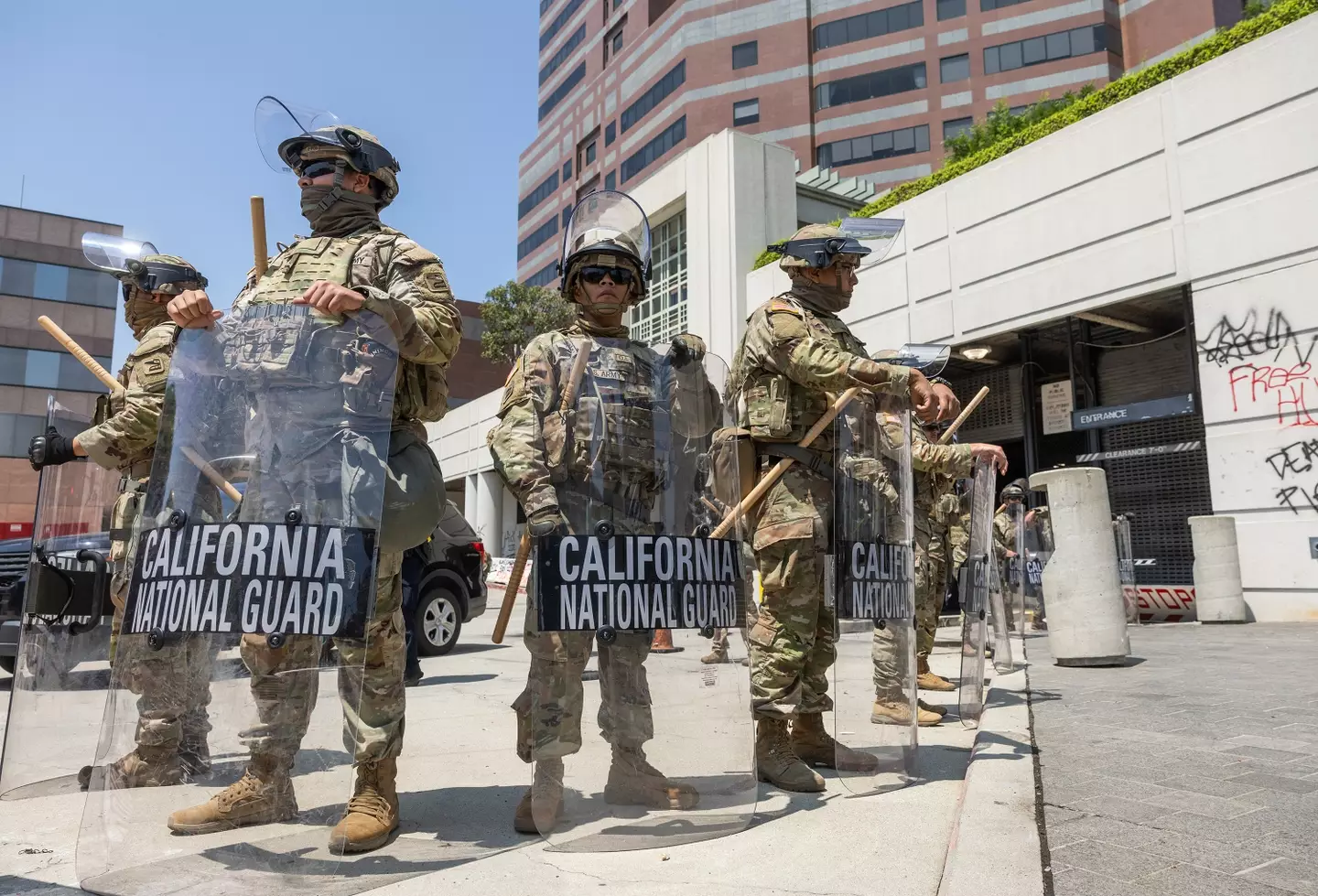 Bryan called out ICE's raids (Myung J. Chun / Los Angeles Times via Getty Images)
