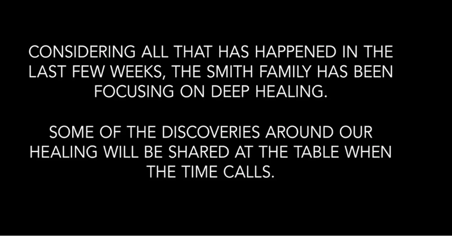 Jada addressed the incident ahead of the new season of Red Table Talk. (