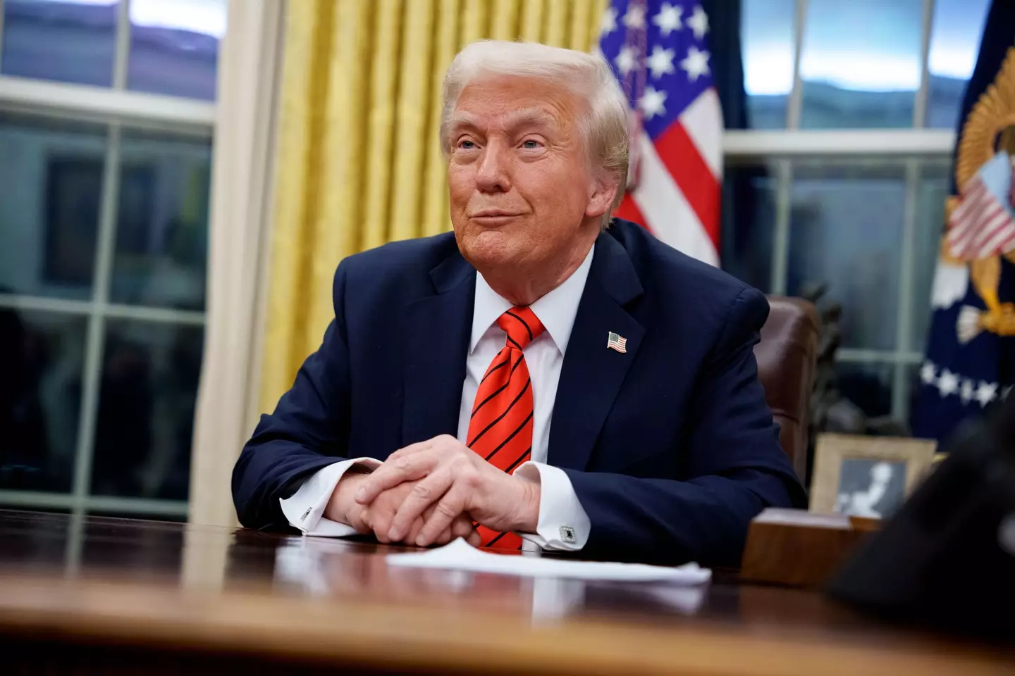 The President responded to the brutal email (Andrew Harnik/Getty Images)