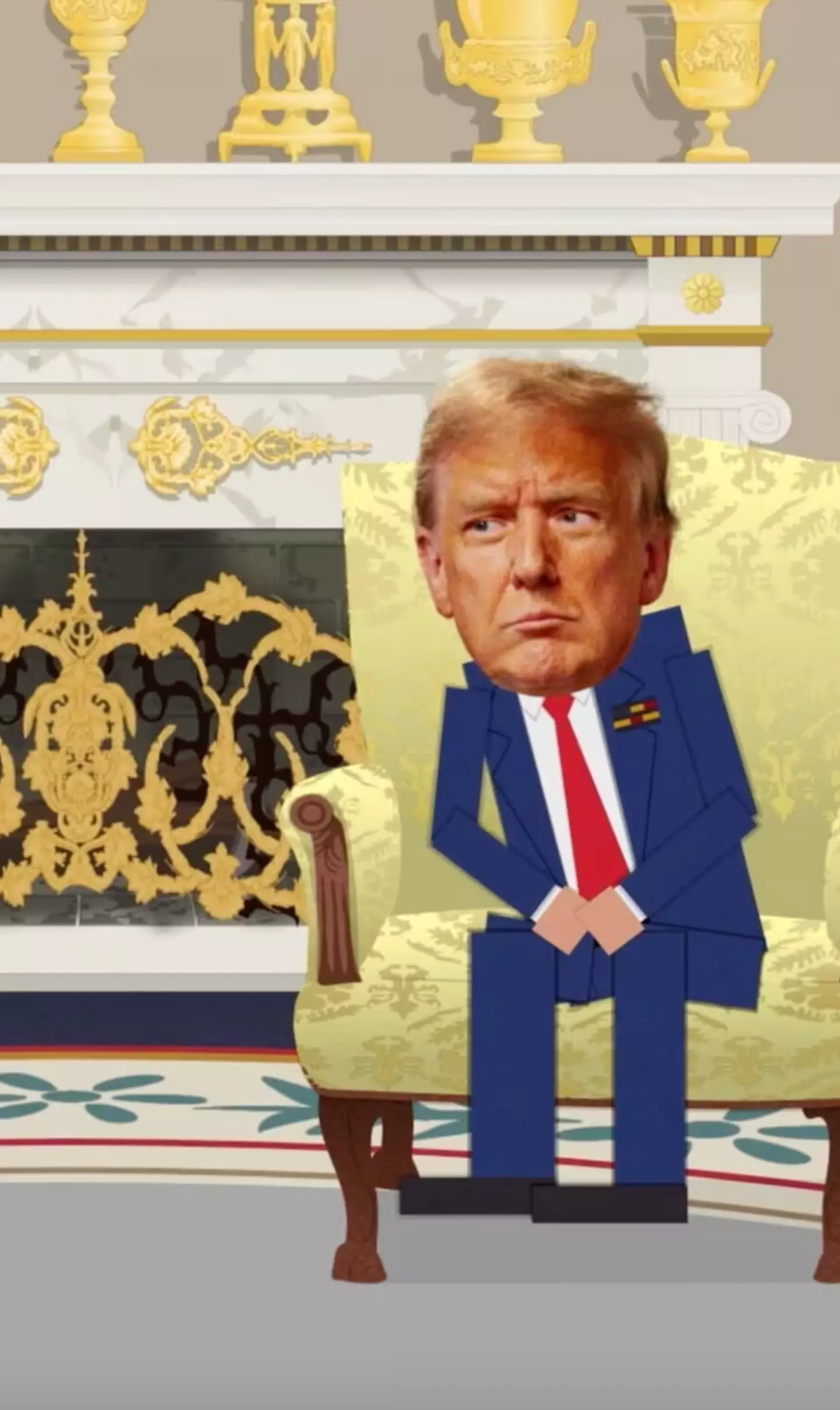 The White House claimed that the highly popular TV sitcom, with 27 sitcoms, which consistently earns the highest ratings of any basic cable programme, isn't 'relevant' (Comedy Central)