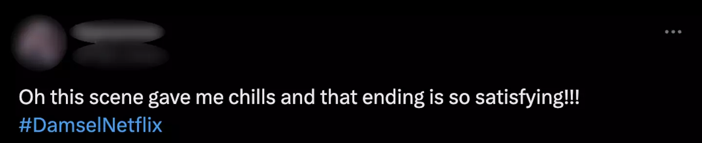 Viewers took the X to express their love for the film.