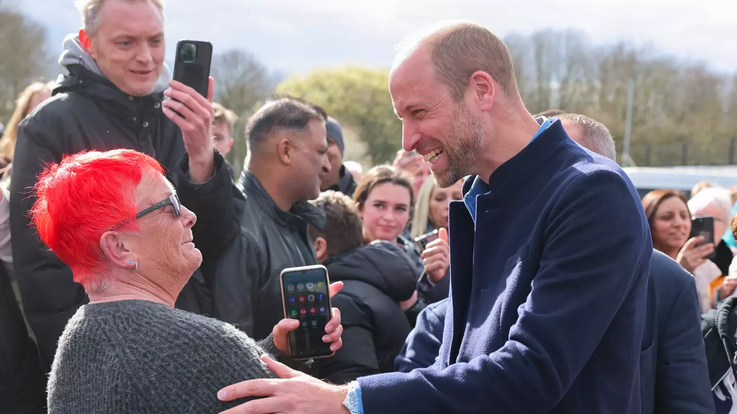 Prince William has hilarious response about going bald after rare public appearance