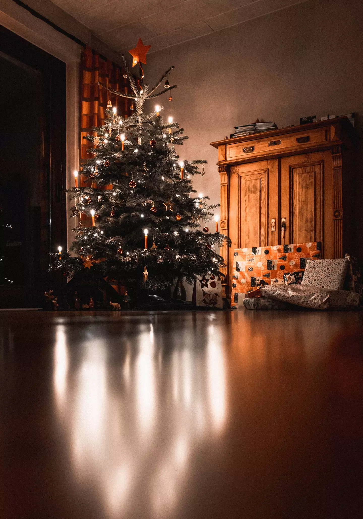 When do you take your Christmas tree down?