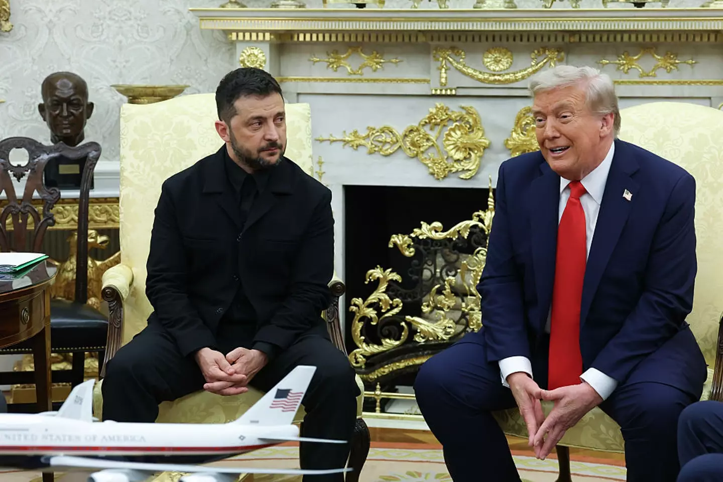 The President recently met with European leaders to discuss the Russia-Ukraine war (Anna Moneymaker/Getty Images)