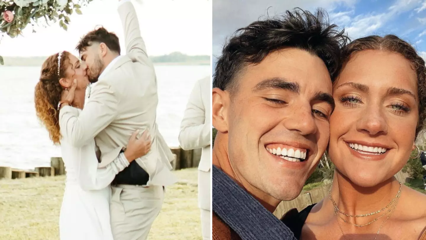 Woman explains why she waited until her wedding day for her first kiss with husband
