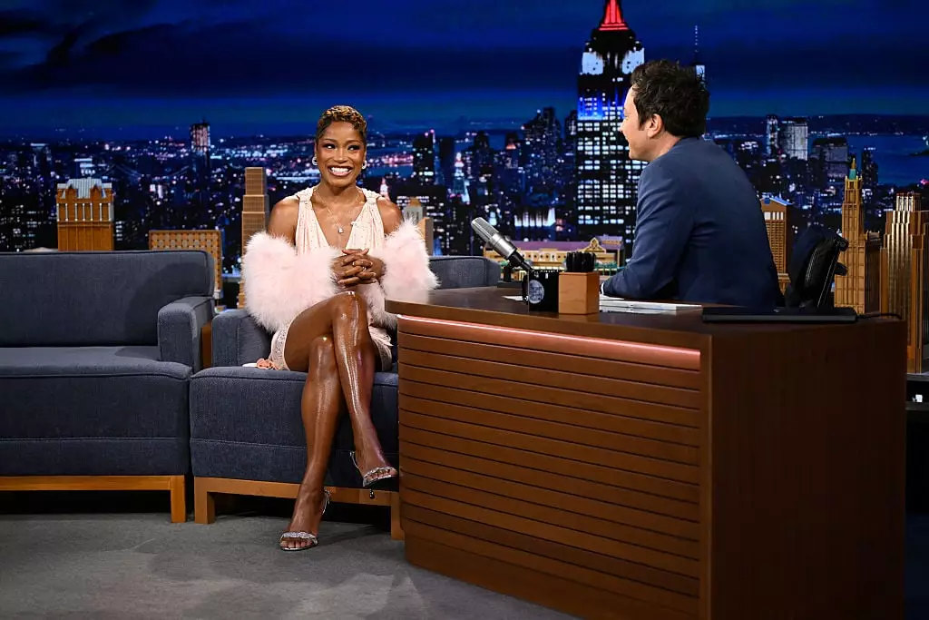 Palmer appeared on Jimmy Fallon, where she revealed this new bit of information (Todd Owyoung/NBC via Getty Images)