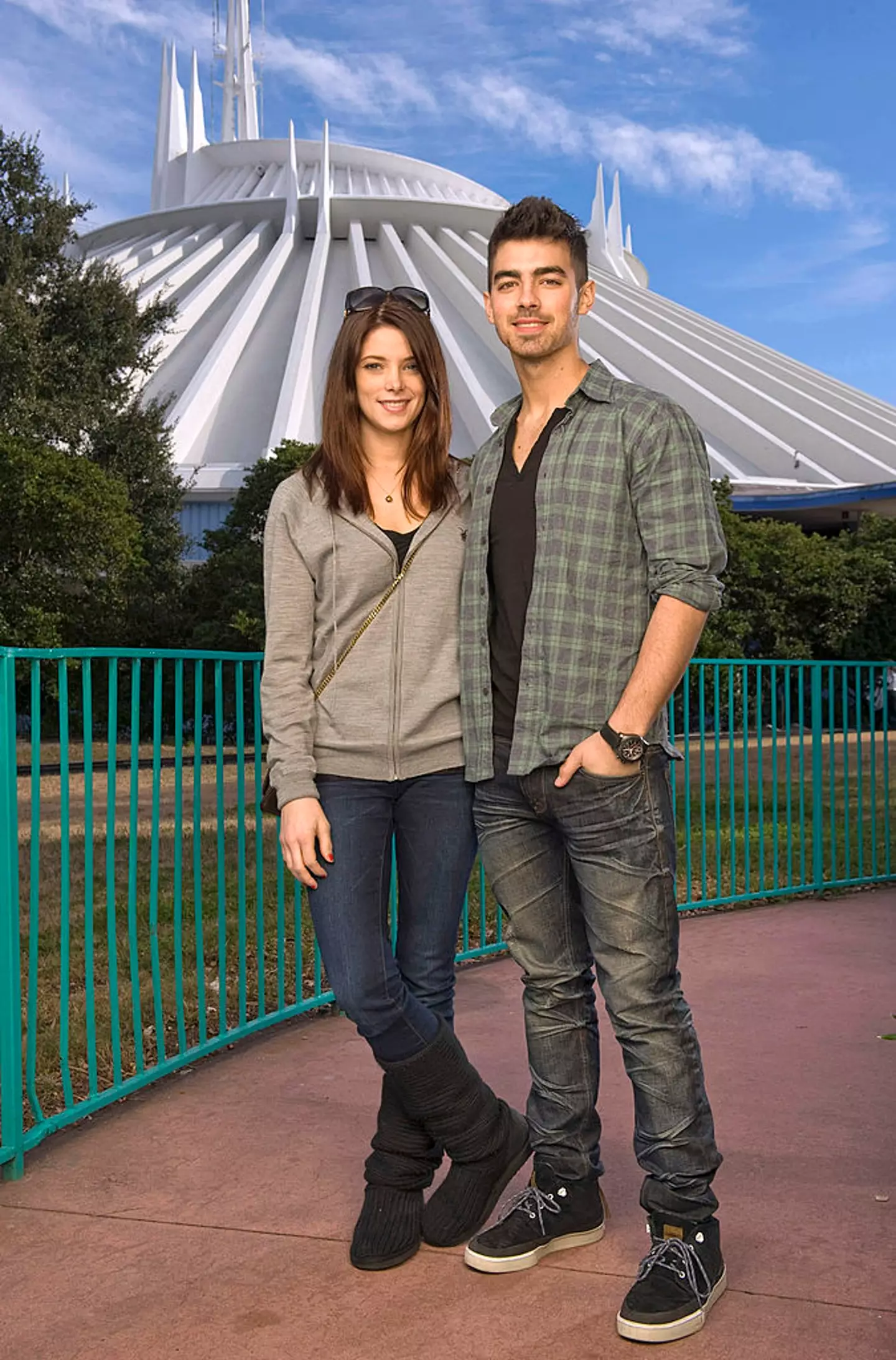Jonas and Greene in 2010 (Kent Phillips/Disney via Getty Images)