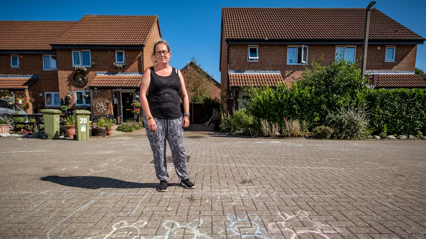 Neighbour Calls The Police After Children Play With Chalk On Pavement