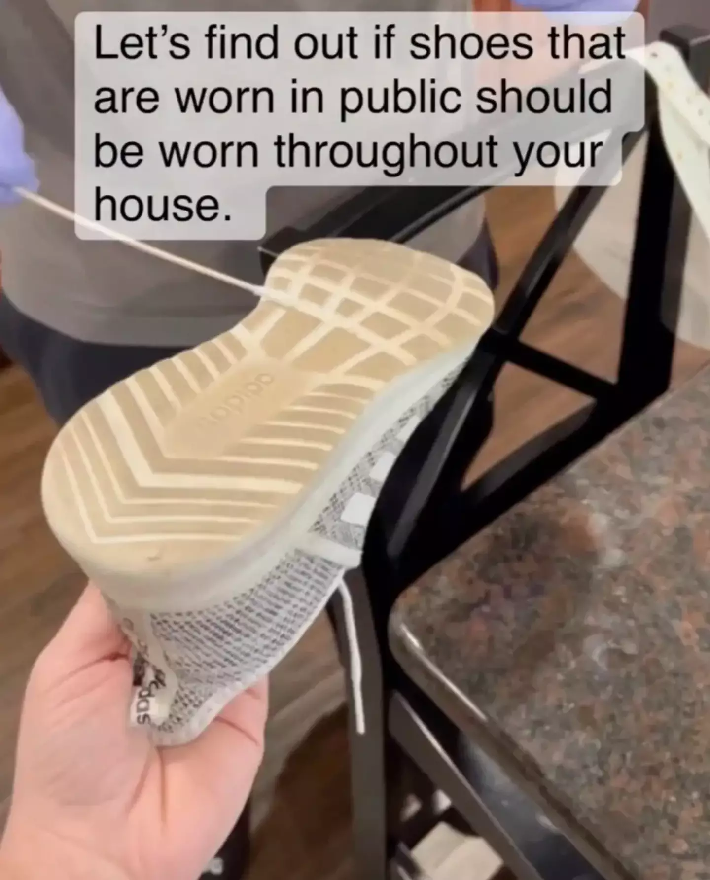 The cleaning expert conducted her own science experiment to get to the bottom of the issue.