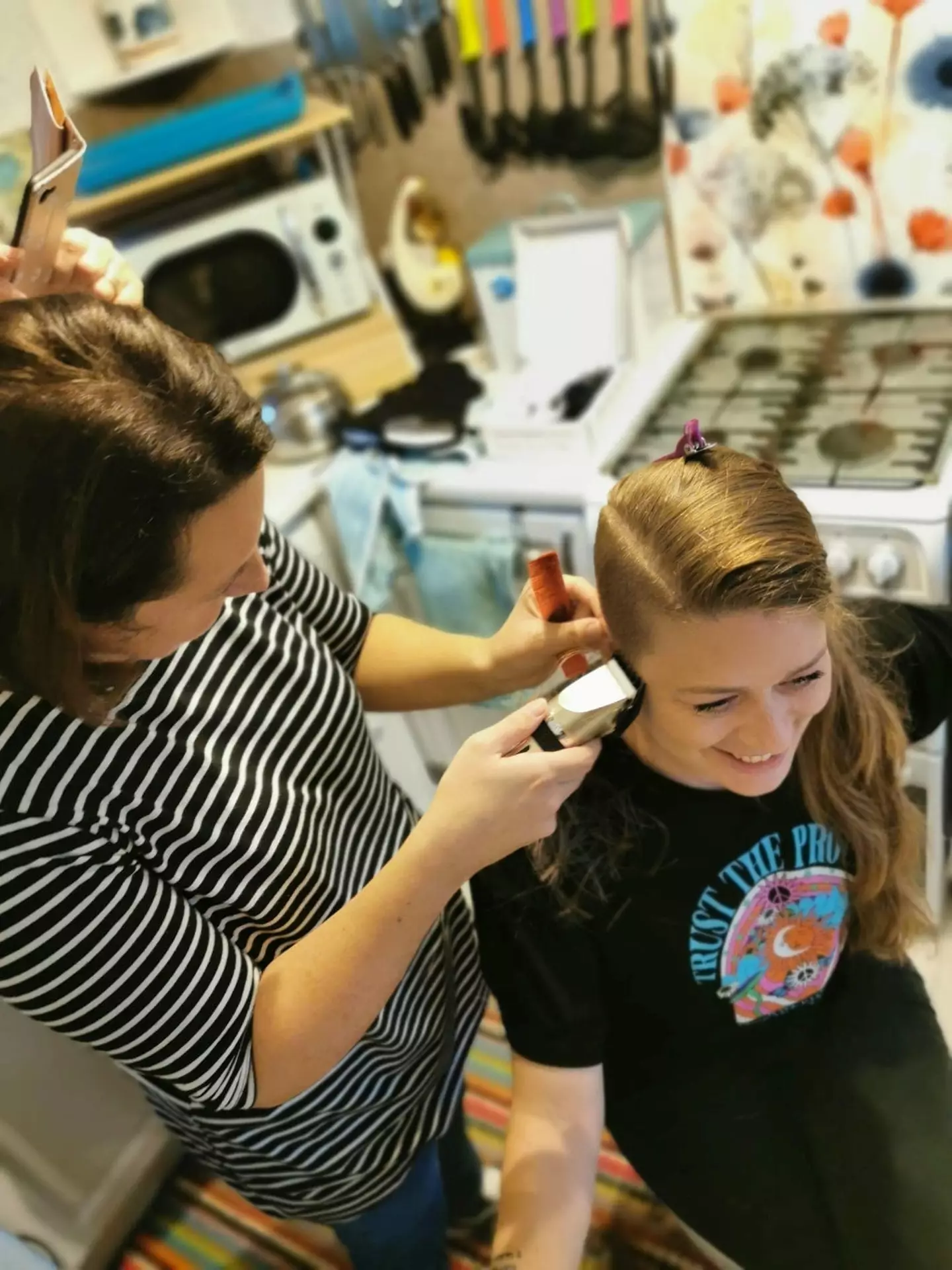 She decided to name the tumours.