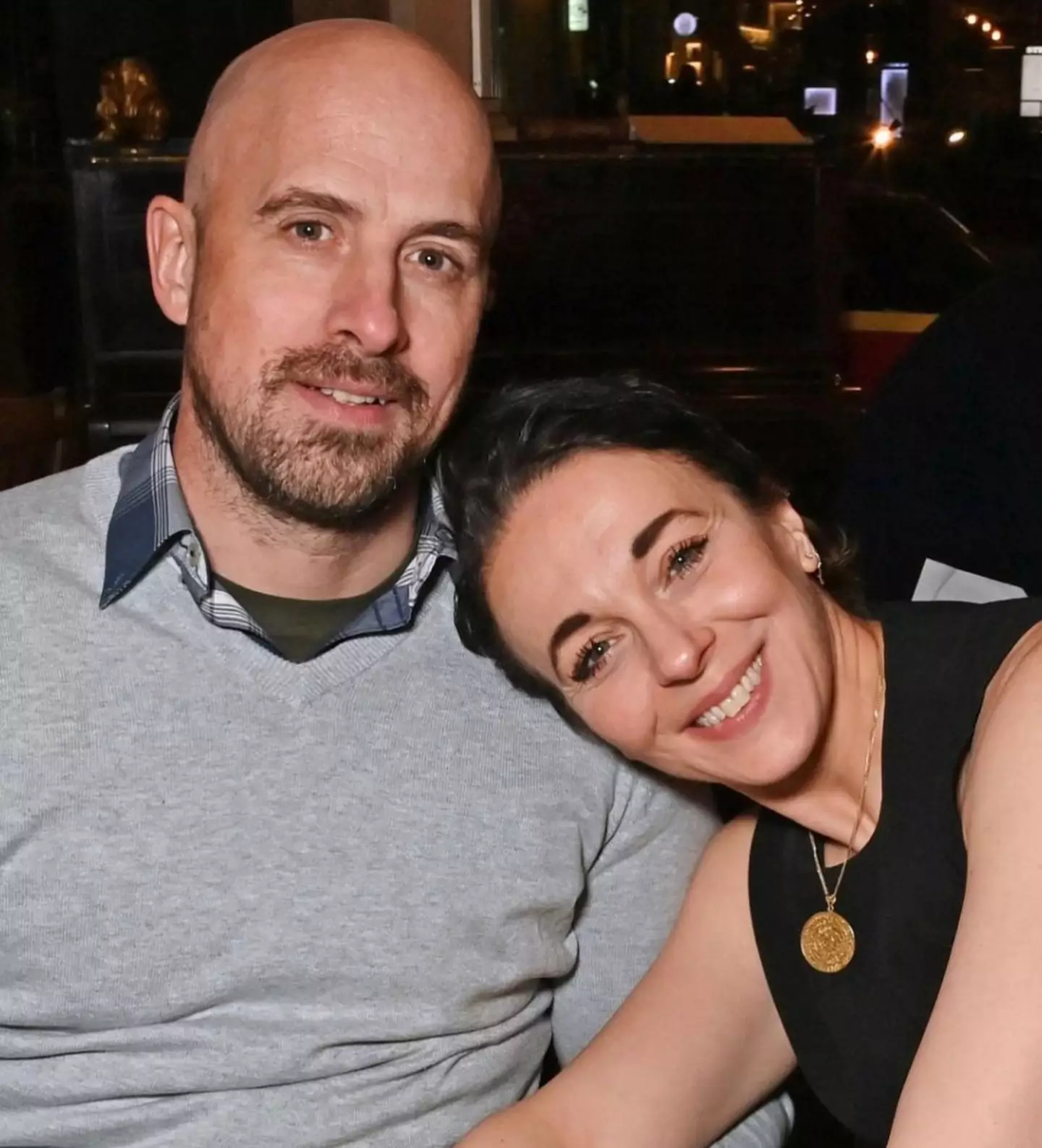 Amanda Abbington's fiancé shared a cryptic Instagram post just hours before she withdrew from Strictly.