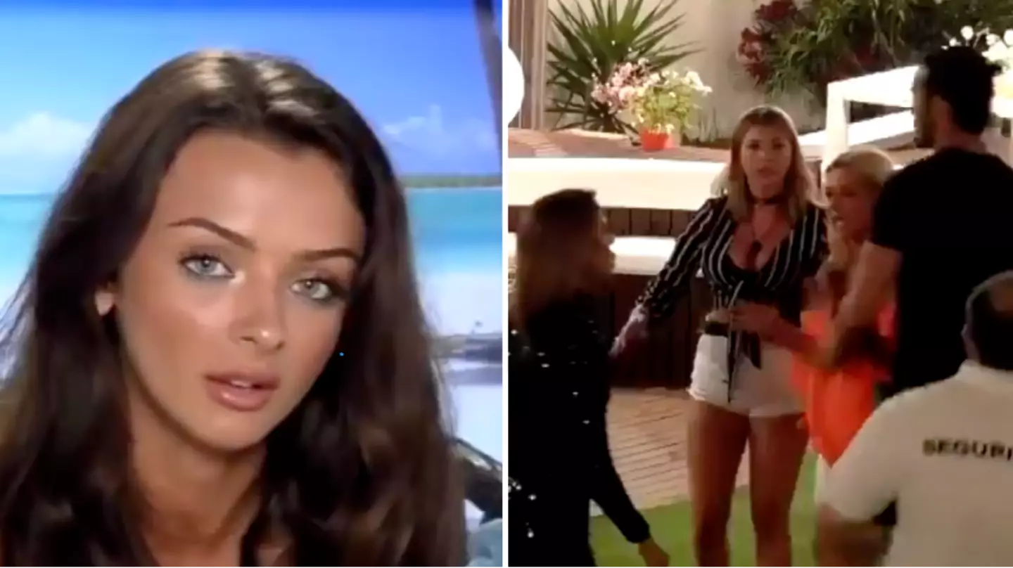 Love Island security was forced to step in as Kady McDermott caused carnage in iconic clip